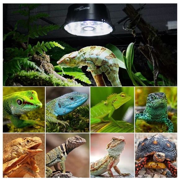 NIB REPTI ZOO UVB Reptile Light with Dimming | Reptile Habitat Lamp - Picture 7 of 7